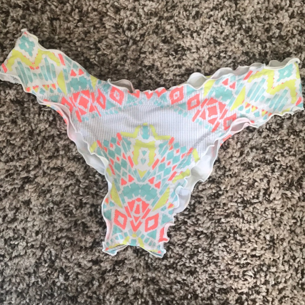 L. space ruched bikini bottoms